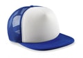 Snapback Trucker Vintage B645 Bright Royal-White